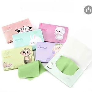 Face oil blotting paper